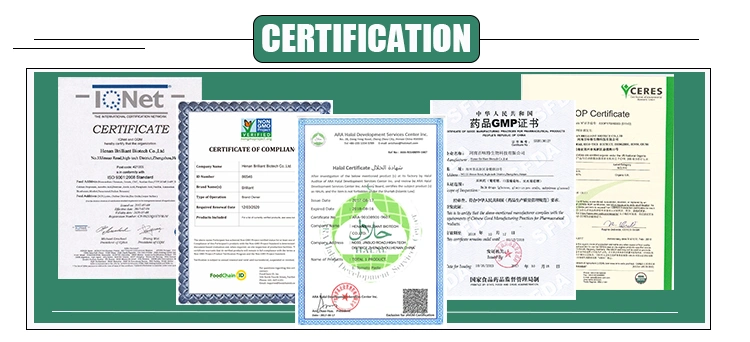 Food Additives Glycine CAS 56-40-6 Food/Feed Grade Nutritional Supplements L-Glycine